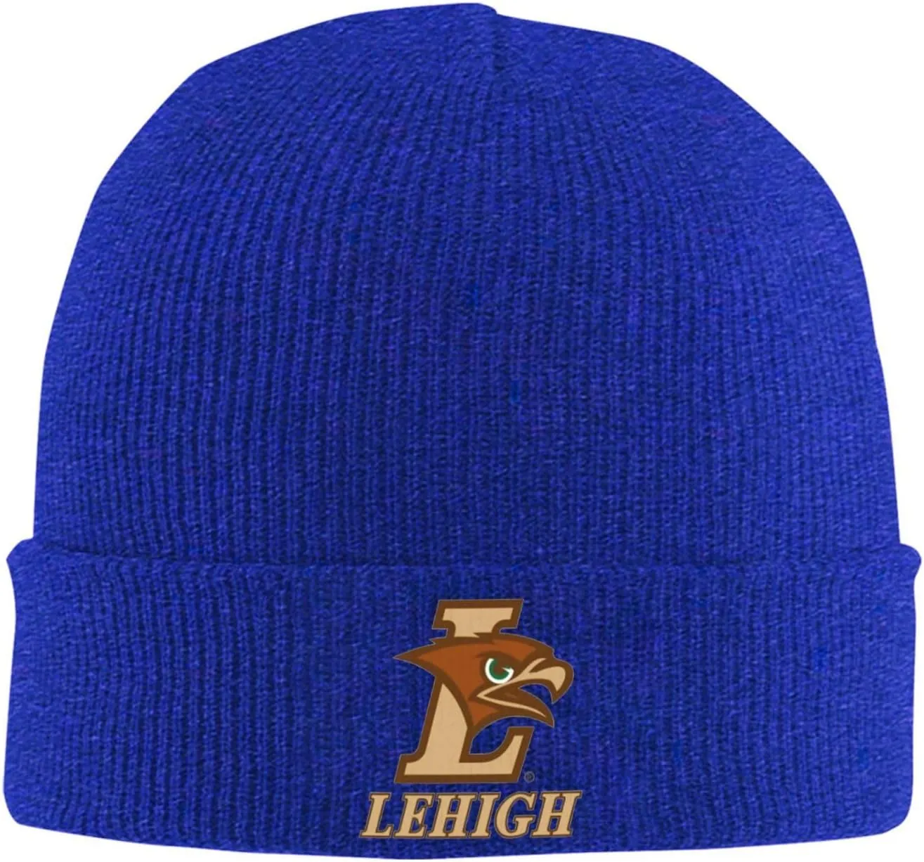 Lehigh University Logo Classic Warm Winter Knit Cap Fleece Lined Beanie Hat