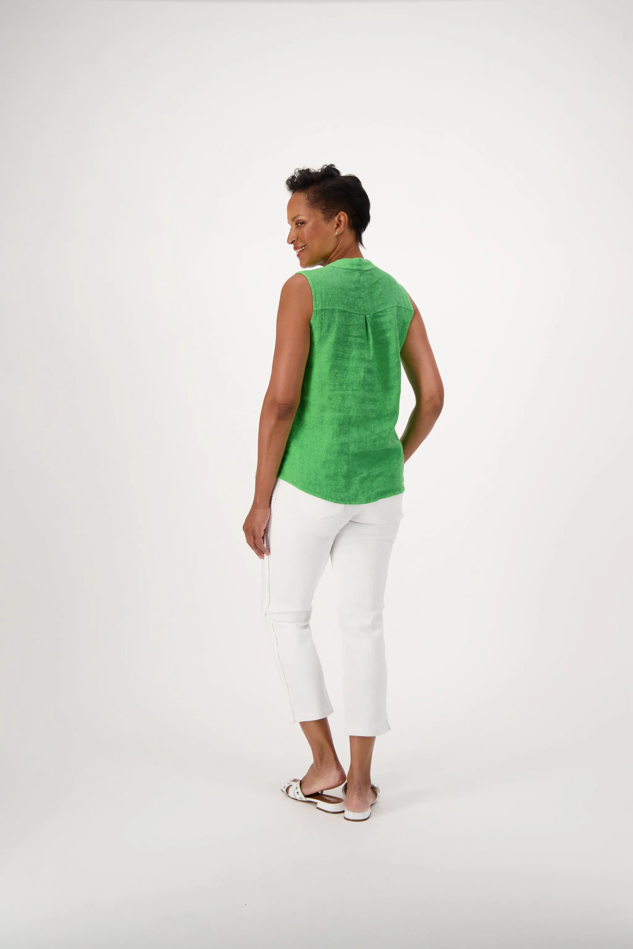 Linen Summer Top