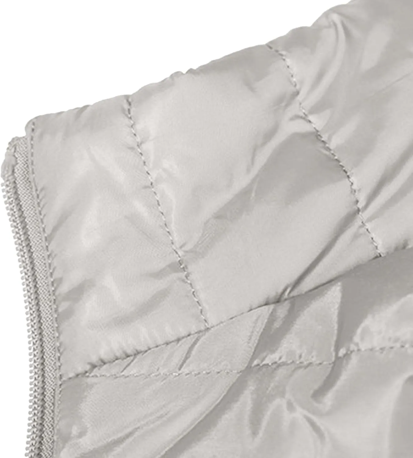 Men's Puffer Jacket Lightweight Packable Down Coat Zip up Insulated Jacket Stand Collar Quilted Coat Warm Winter Jacket