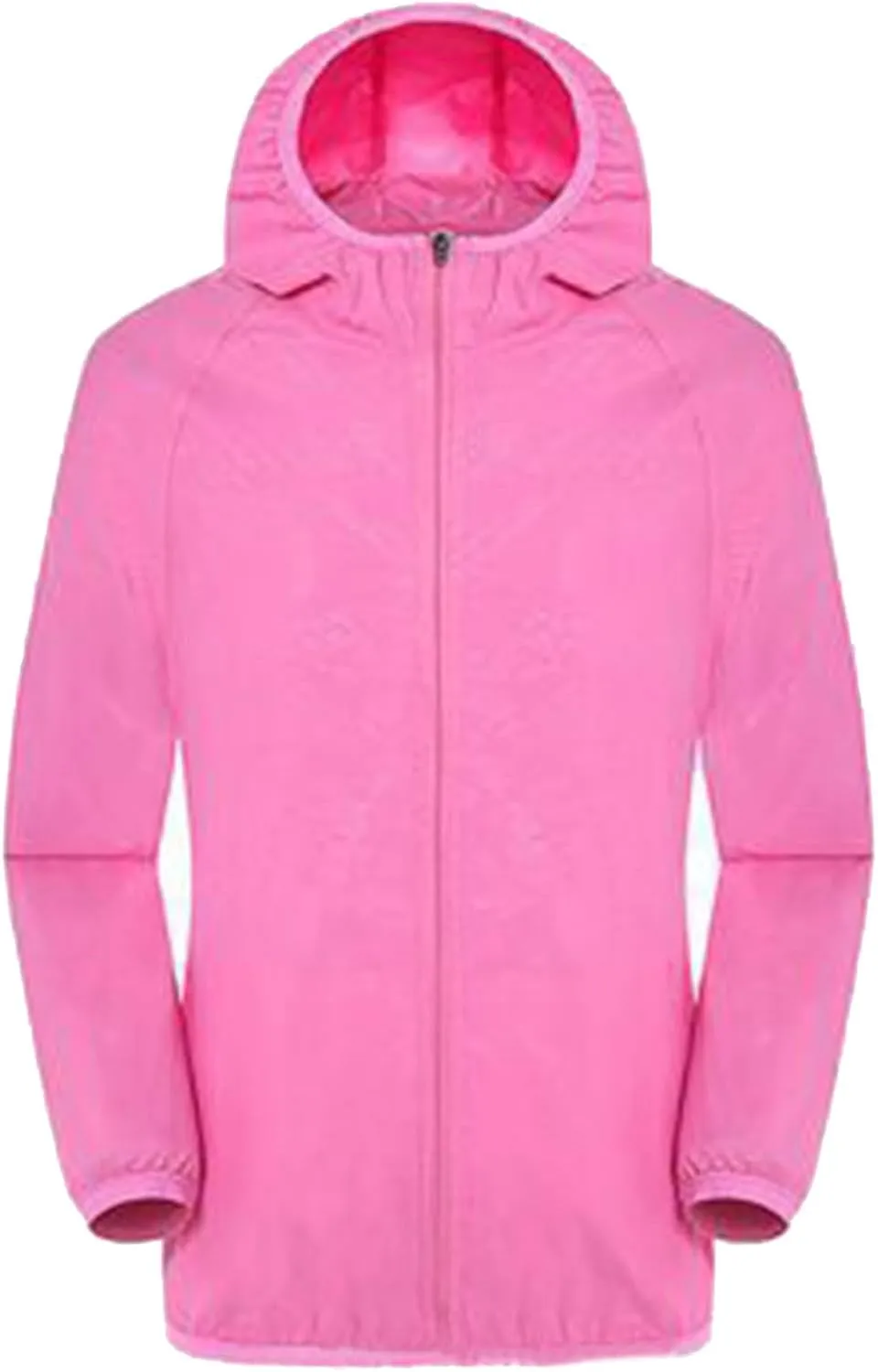 Mzkdieey Rain Jackets for Women Waterproof Raincoat Long Hooded Rain Coats Outdoor Active Windbreaker Trench Coat