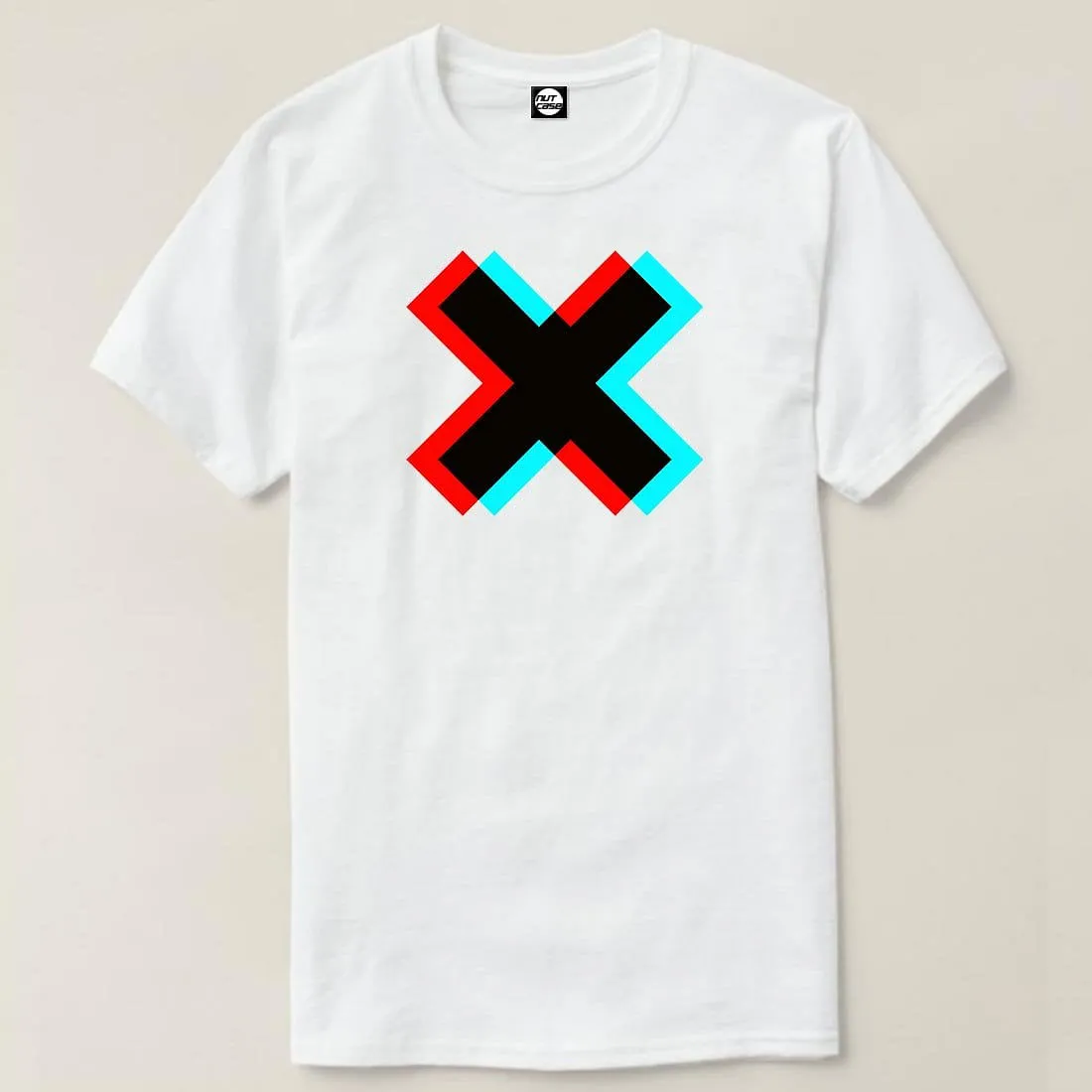 Nutcase Designer Round Neck Men's T-Shirt Wrinkle-Free Poly Cotton Tees - X