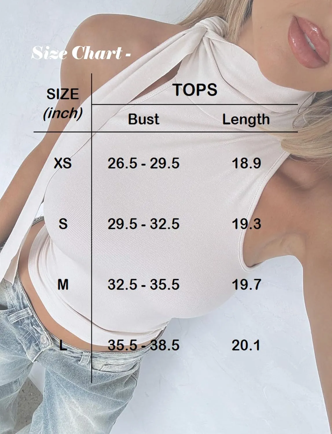 Off Shoulder Halter Mock Neck Going Out Tops for Women Cute Club Rave Top Bow Tie Sleeveless Crop Tank Top with Scarf