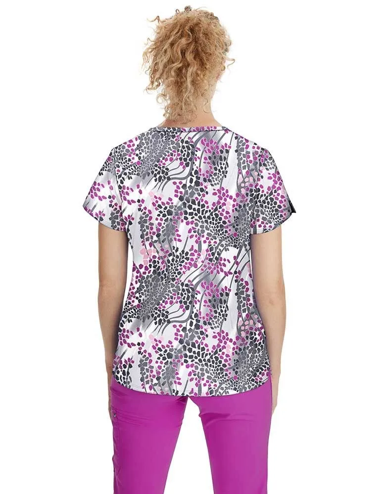 Premiere by Healing Hands Women's Isabel Print Top | Modern Safari