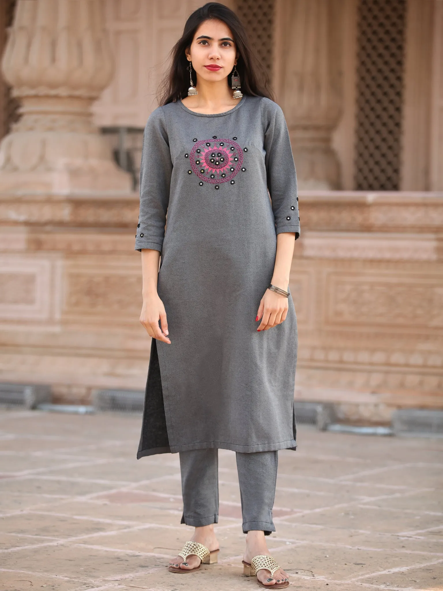 Shishir Prerna - Faux Wool Kurta - KK04A0004